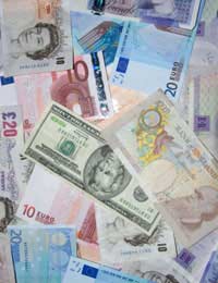 Exchanging Money Travel Finance Exchange